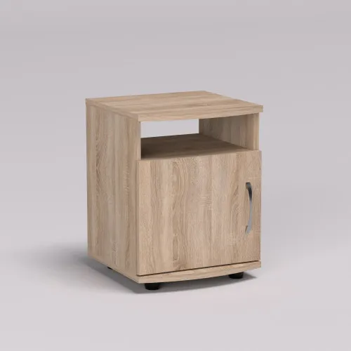 Тумба прикроватная V-2, Дуб Сонома, 350/350/450