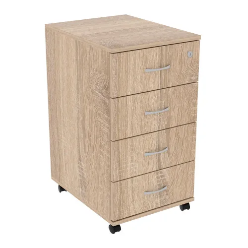 Тумба офисная ТМ-1, Дуб Сонома, 400/520/750