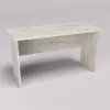 Стол офисный СП, Дуб Крафт Белый, 1400/650/760