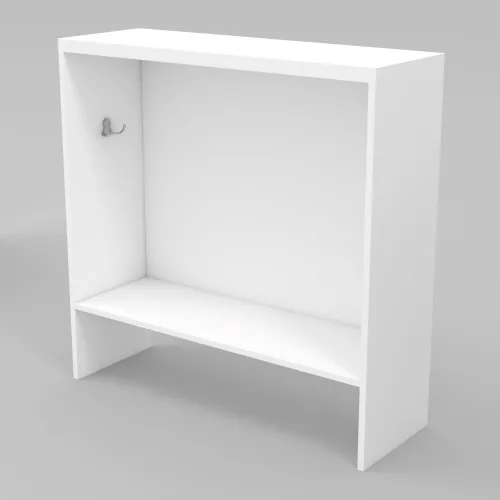 Тумба для салона TS-1, Белый, 900/300/900
