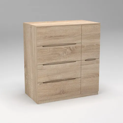 Комод Дельта №2, Дуб Сонома, 1090/610/1200