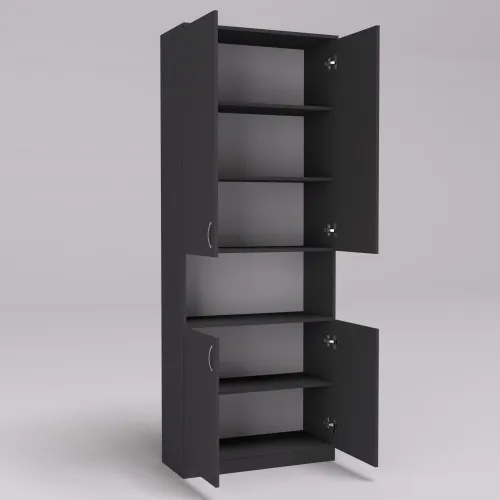 Шкаф ОШК-2, Антрацит, 800/340/2100