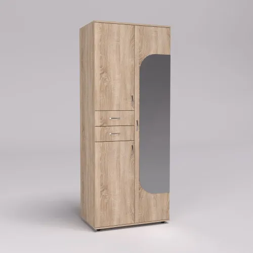 Прихожая ГКШ-2, Дуб Сонома, 840/520/2100