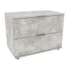 Тумба-комод в гостиную К-12, Бетон, 700/425/530