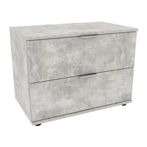 Тумба-комод в гостиную К-12, Бетон, 700/425/530