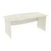 Стол офисный Лидер, Дуб Крафт Белый, 1800/900/760