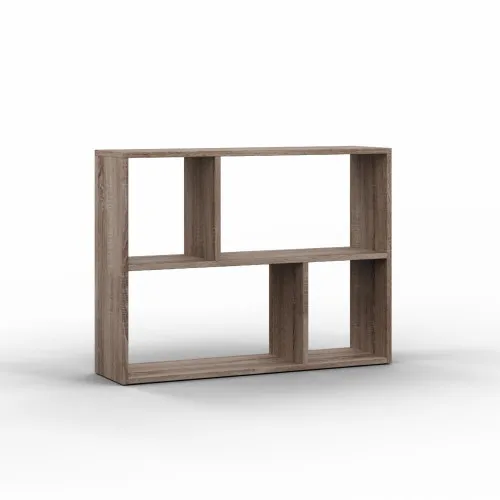 Полка приставная Т-9, Дуб Сонома Трюфель, 934/250/700