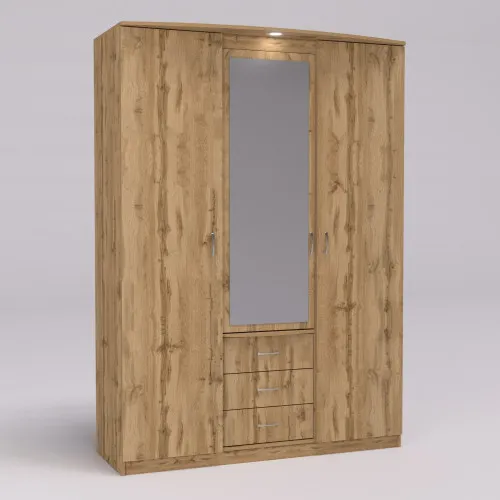 Шкаф Диана, Дуб Аппалачи, 1500х650х2100
