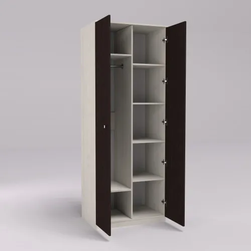 Шафа Favorit F-15, Дуб Шамоні Світла/Венге Магія, 800х530х2100