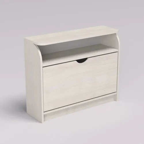Тумба для обуви №3, Дуб Шамони Светлый, 800/250/650