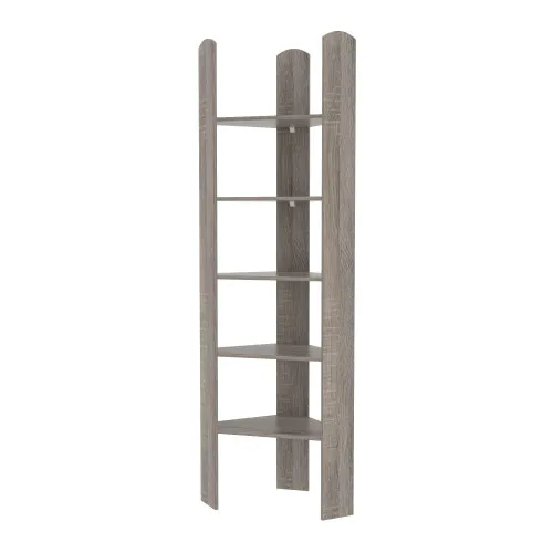 Стеллаж ОС-5 угловой, Дуб Сонома Трюфель, 500/500/2000