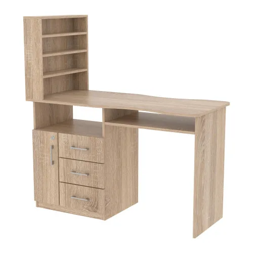 Стол маникюрный СМ-1, Дуб Сонома, 1230/550/1264