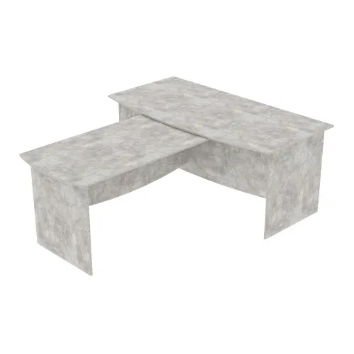 Стіл для переговорів Лідер, Бетон, 1800/2220/760