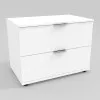 Тумба-комод в гостиную К-12, Белый, 700/425/530