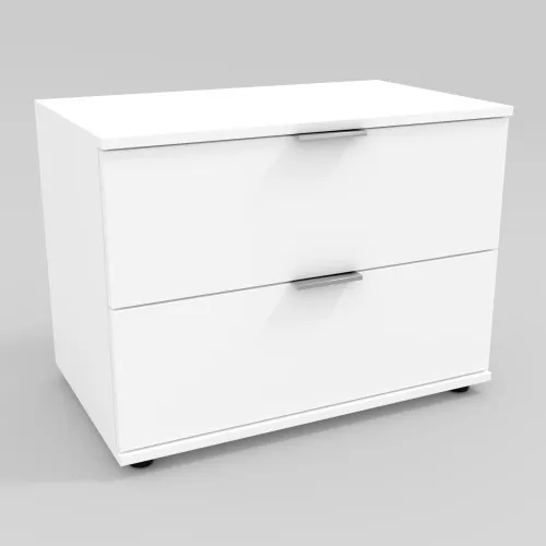 Тумба-комод в гостиную К-12, Белый, 700/425/530
