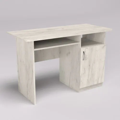 Стол письменный СП-1 №3, Дуб Крафт Белый, 1100/550/760