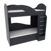 Ліжко двоповерхове, Антрацит, 2040х1000х2000