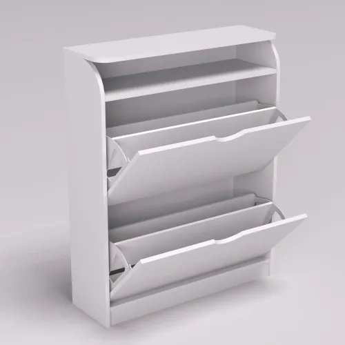 Тумба для обуви №1, Белый, 800/250/1000