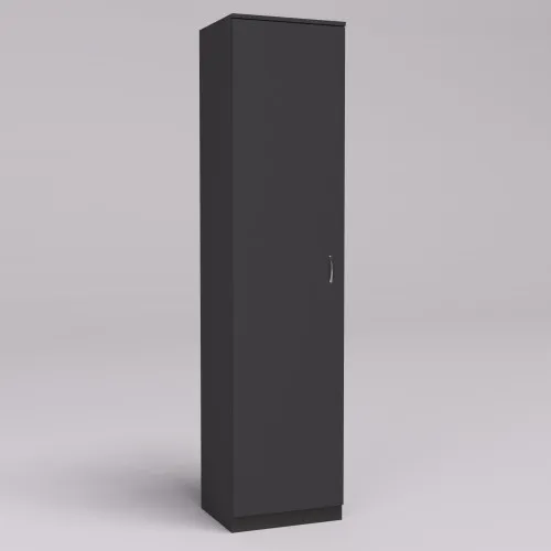 Шкаф офисный ОП-1, Антрацит, 500/520/2100