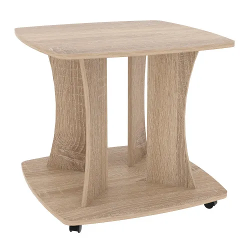 Стіл журнальний Квант, Дуб Сонома, 650/650/550
