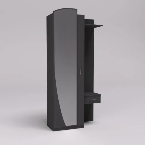 Прихожая Соло-1, Антрацит, 1000/400/2140