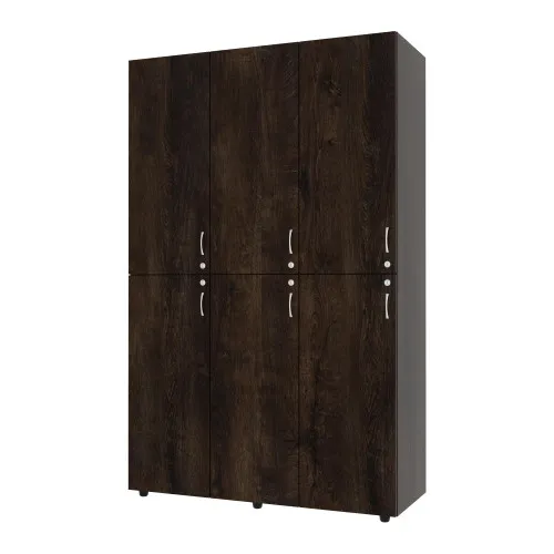 Шкаф секционный для раздевалки ШС-1, Дуб Конкордия, 1200/468/1900