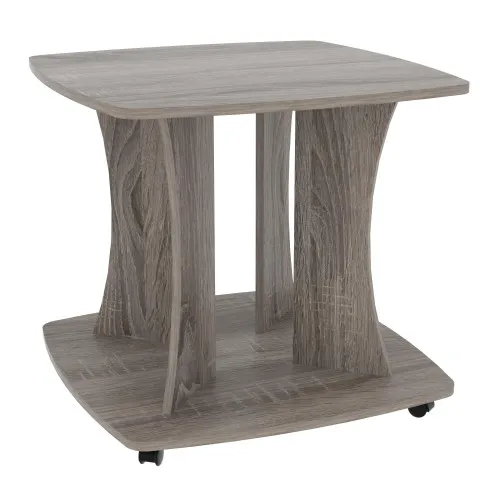 Стіл журнальний Квант, Дуб Сонома Трюфель, 650/650/550