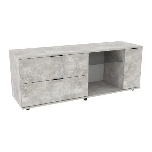 Тумба TV Ketrin К-9, Бетон, 1400/425/530