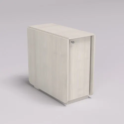 Стіл-тумба №5 Комбі, Дуб Шамоні Світлий, 380х800х750