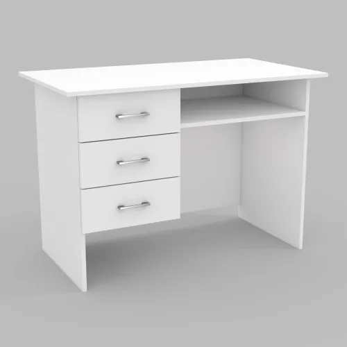 Стол офисный ОСП-1, Белый, 1100/600/760