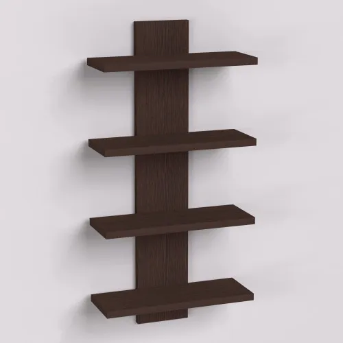 Полка навесная ПН-5, Венге Магия, 350/140/700