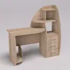 Стол письменный СКП-2 №10, Дуб Сонома, 1300/550/1300