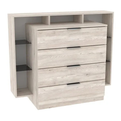 Комод Кристал, Самоа Дымчатый, 1200/450/1000