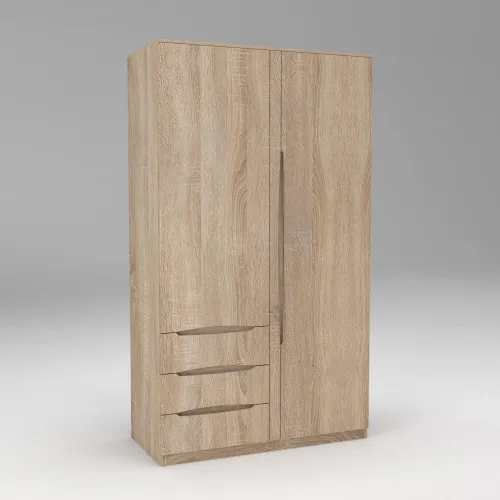 Шкаф Дельта 1, Дуб Сонома, 1200х550х2100