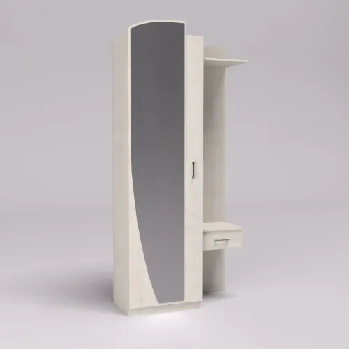 Прихожая Соло-1, Дуб Шамони Светлый, 1000/400/2140