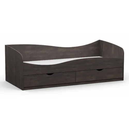 Кровать односпальная L-11, Дуб Конкордия, 2030х937х680