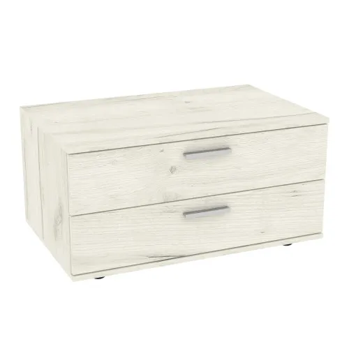 Тумба у вітальню Hugo H-7, Дуб Крафт Білий, 820/520/420