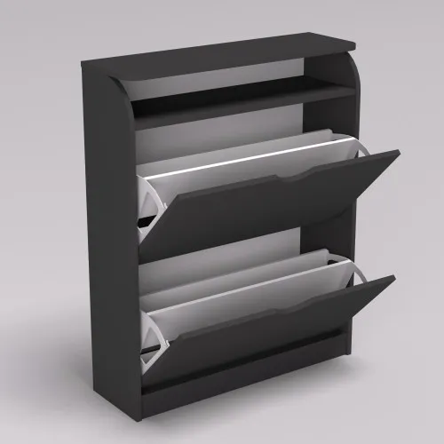 Тумба для обуви №1, Антрацит, 800/250/1000