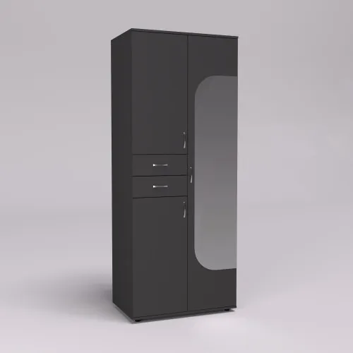 Прихожая ГКШ-2, Антрацит, 840/520/2100