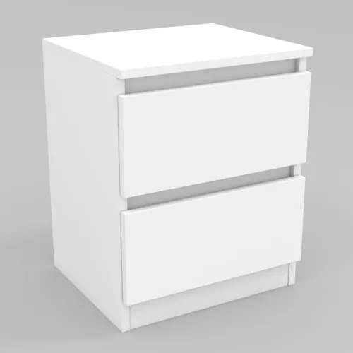 Тумба прикроватная V-4, Белый, 400/350/500