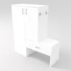 Тумба для обуви №6, Белый, 1100/360/1200