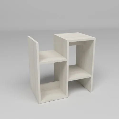 Тумба прикроватная S-1, Дуб Шамони Светлый, 500/300/500