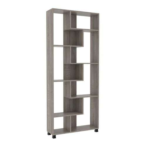 Стеллаж ОС-4, Дуб Сонома Трюфель, 800/250/1900