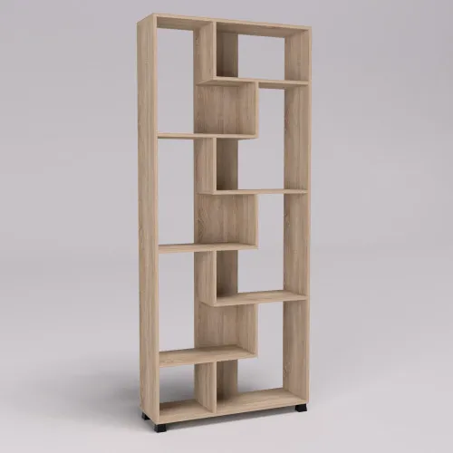 Стеллаж ОС-4, Дуб Сонома, 800/250/1900