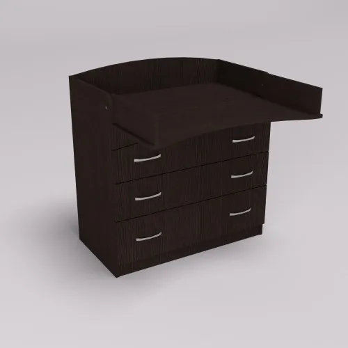 Комод пеленальный №2, Венге Магия, 864/465/916