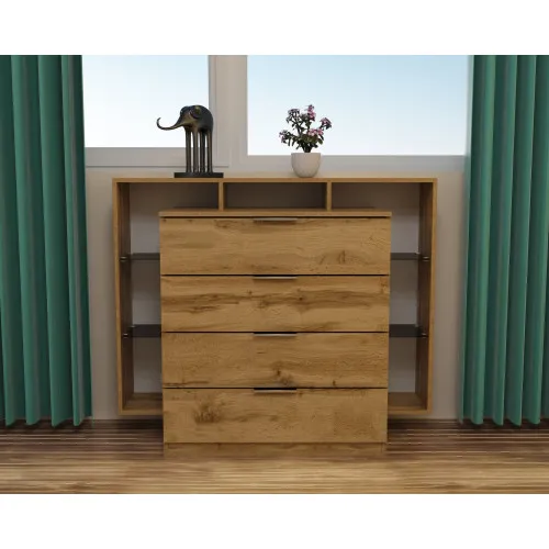 Комод Кристал, Дуб Аппалачи, 1200/450/1000