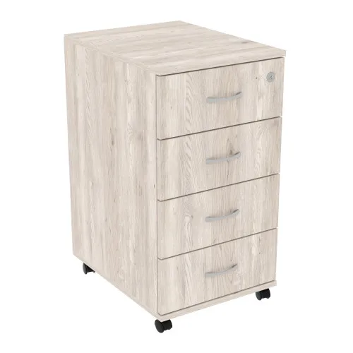 Тумба офисная ТМ-1, Самоа Дымчатый, 400/520/750