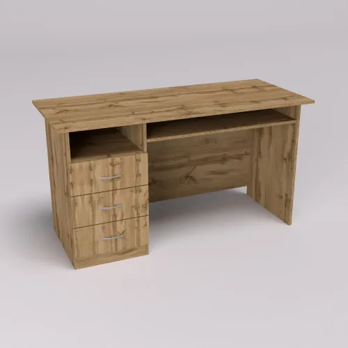 Стол офисный ОСП-3, Дуб Аппалачи, 1400/600/760