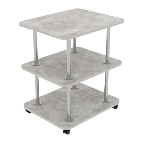 Тумба мобільна ТМ-4, Бетон, 550/450/700