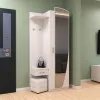 Прихожая Соло-1, Белый, 1000/400/2140